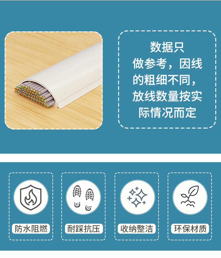 訊浦 pvc弧形帶背膠半圓壓線槽 1米1/根_http://www.oann34.cn_所有產(chǎn)品_第3張