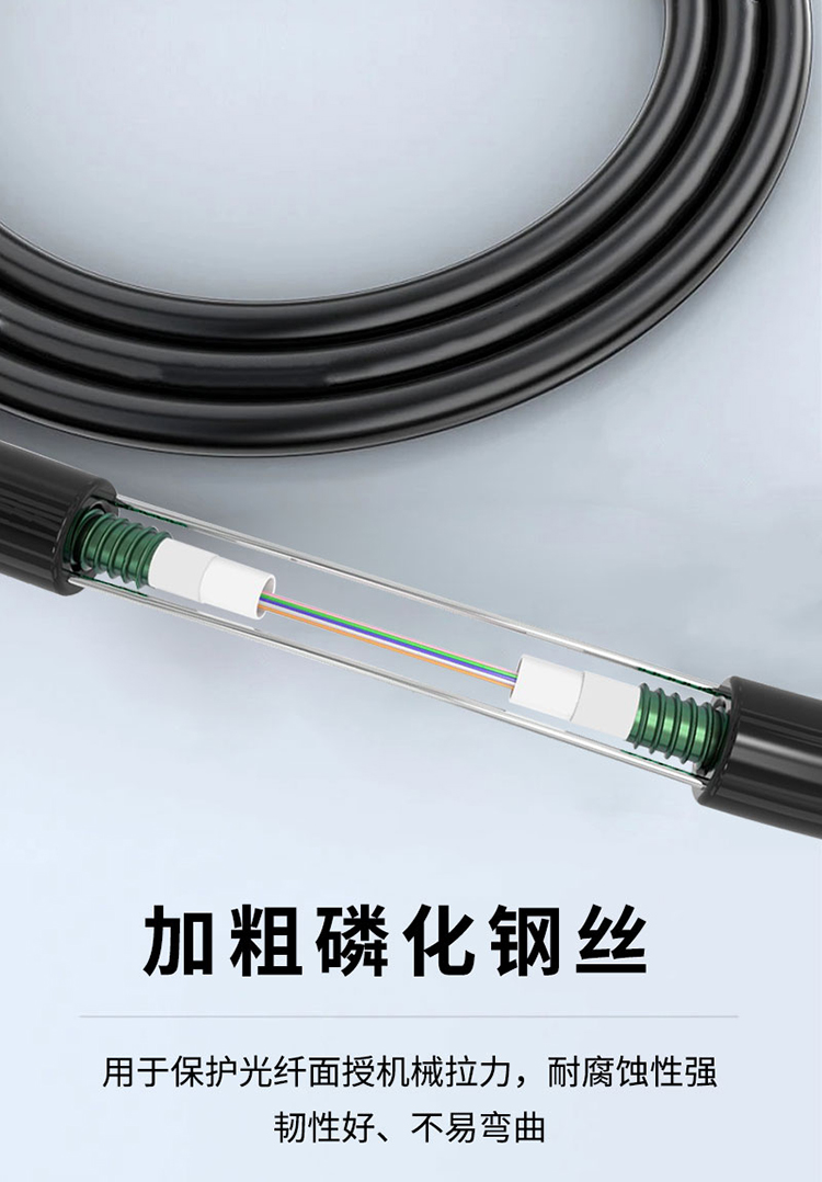 訊浦 多模千兆4-48芯室外鎧裝光纜 GYXTW中心束管式光纖50/125 100米、1000米_http://www.oann34.cn_所有產(chǎn)品_第6張