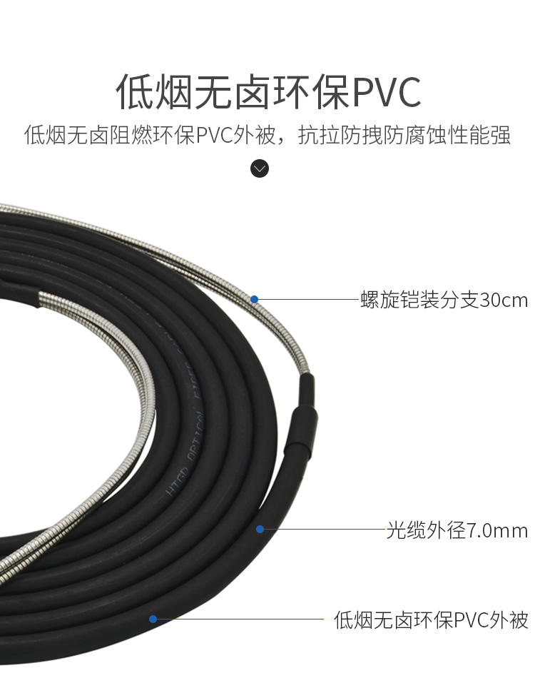 訊浦 電信級(jí)基站拉練野戰(zhàn)光纜單模2芯LC-SC-FC接頭可選 GYFJH 2B1.3 室外抗拉耐磨低煙無(wú)鹵 1米~50米_http://www.oann34.cn_所有產(chǎn)品_第7張