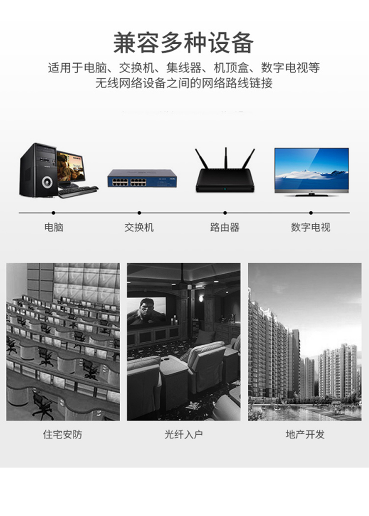 訊浦 室外皮線光纜蝶形1芯3鋼絲光皮線  GJYXCX-1B6A1 1000米/軸_http://www.oann34.cn_所有產(chǎn)品_第8張